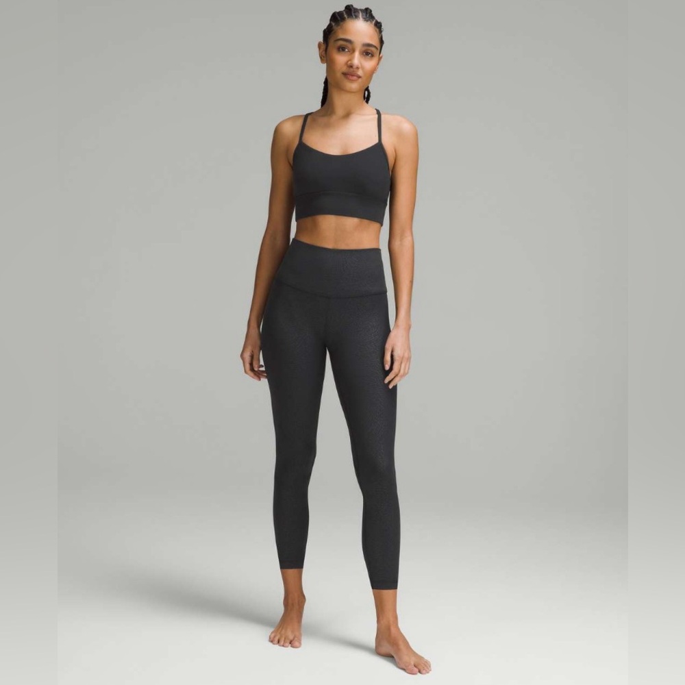 NWOT Black Lululemon Align Pants 25” with pockets